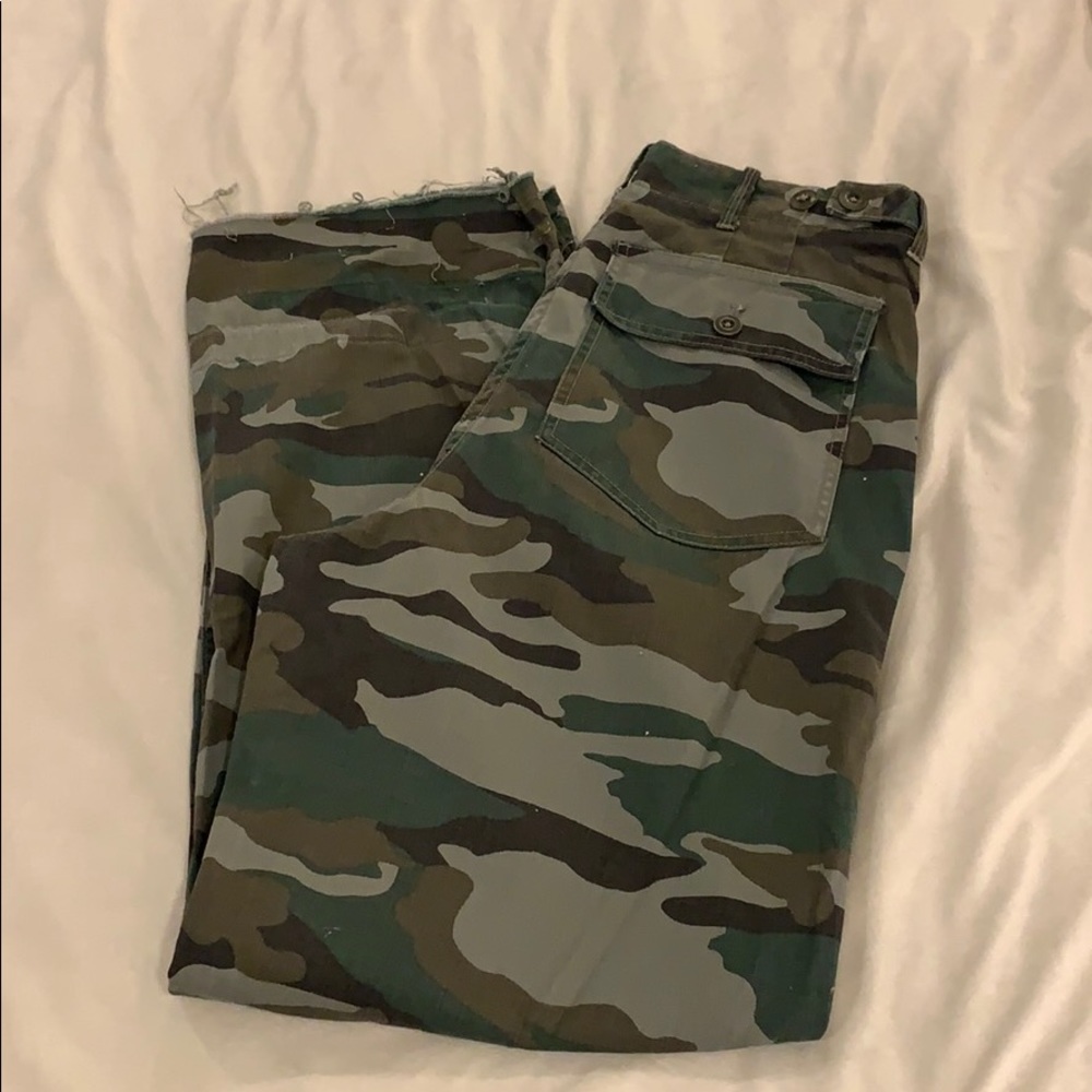 Camo High Waisted Foundry Pant